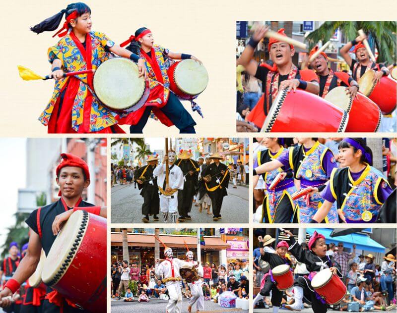 沖繩祭典、活動-一萬人EISA太鼓舞隊