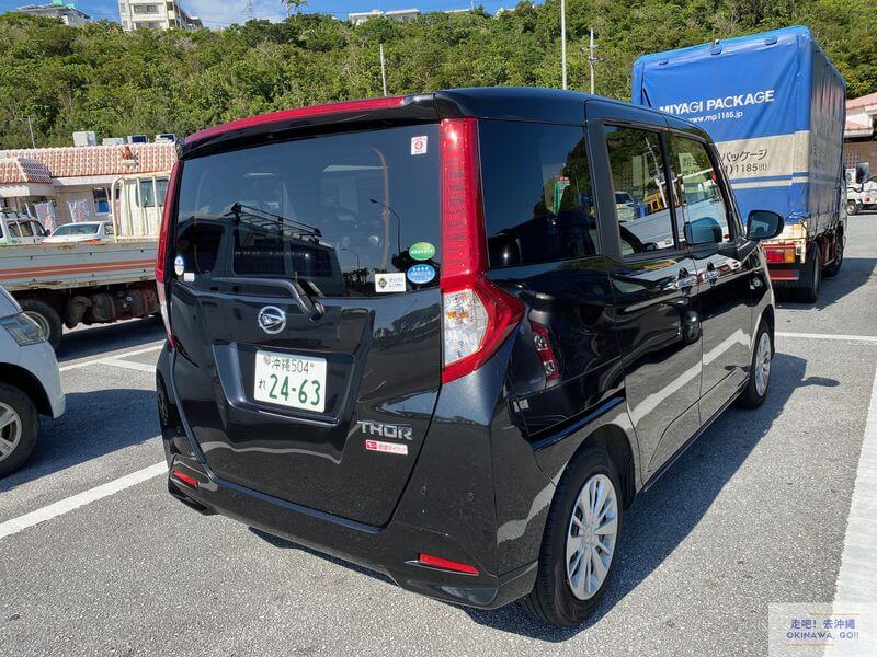沖繩ORIX租車-DAIHATSU大發汽車-Tanto
