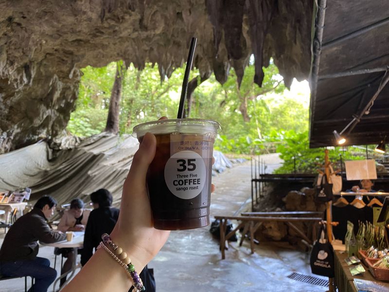 沖繩行程分享-CAVE CAFE（洞穴咖啡）