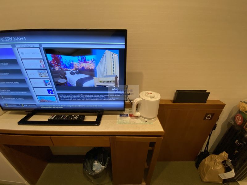 Hotel Gracery Naha 那霸格拉斯麗飯店-電視櫃