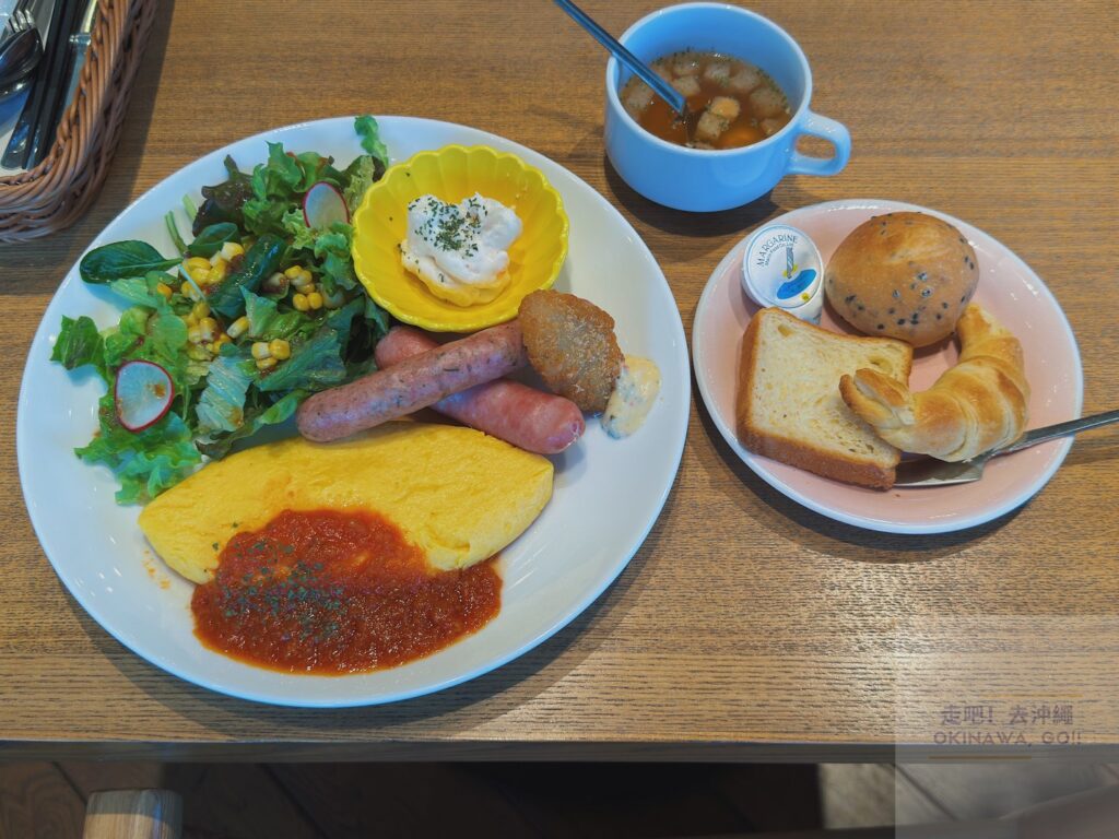 【那霸住宿推薦】PROSTYLE TERRACE NAHA(那霸普羅斯泰爾露台飯店)早餐