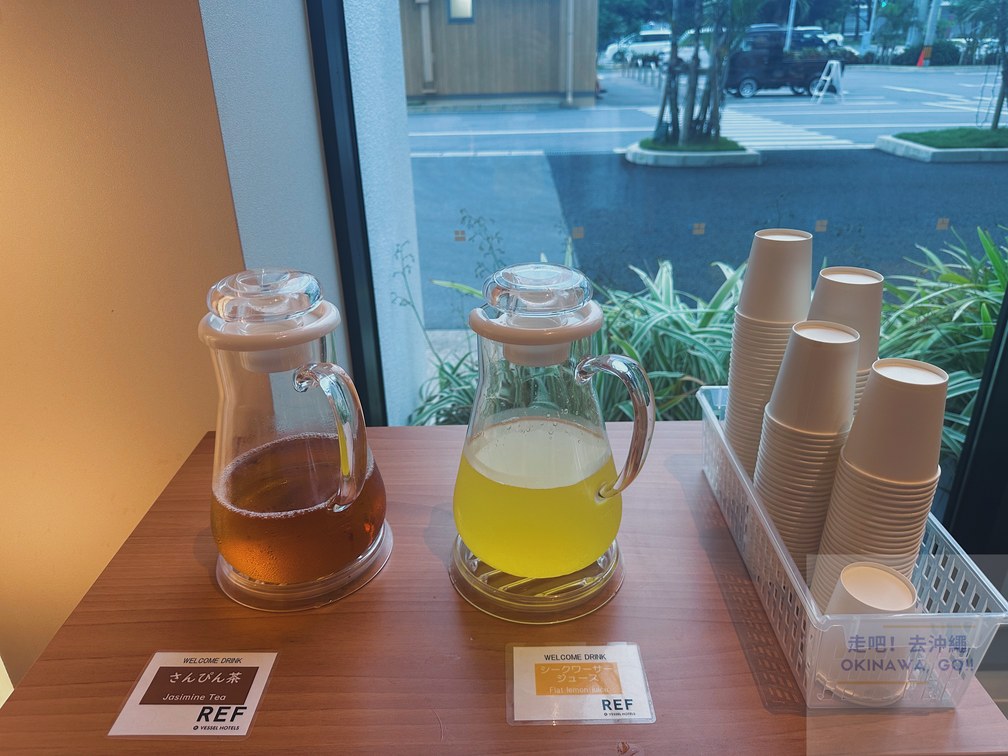 【沖繩中部飯店推薦】REF Okinawa Arena by Vessel Hotels(REF 沖繩競技場 - VESSEL 飯店)|開箱評價|大廳