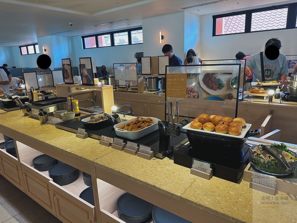 美國村住宿推薦｜LeQu 雷克沖繩北谷溫泉度假村－早餐