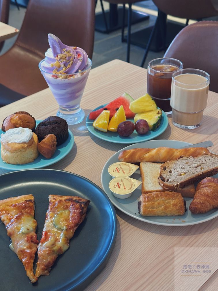 美國村住宿推薦｜LeQu 雷克沖繩北谷溫泉度假村－早餐