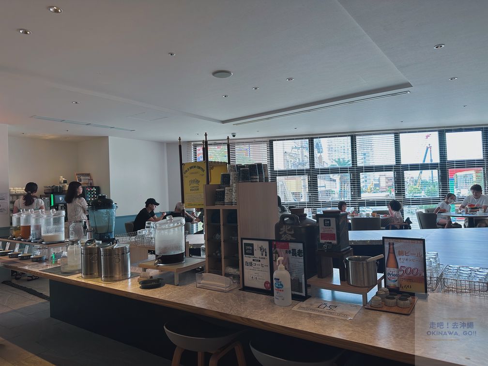 美國村住宿推薦｜LeQu 雷克沖繩北谷溫泉度假村－早餐